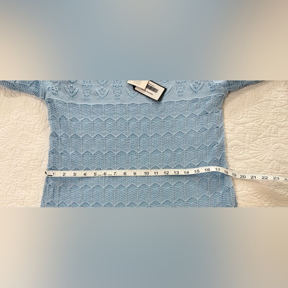 NWT SZ XL Aleeza Paris Baby Blue Lace Maxi Dress GORGEOUS - Picture 7 of 10